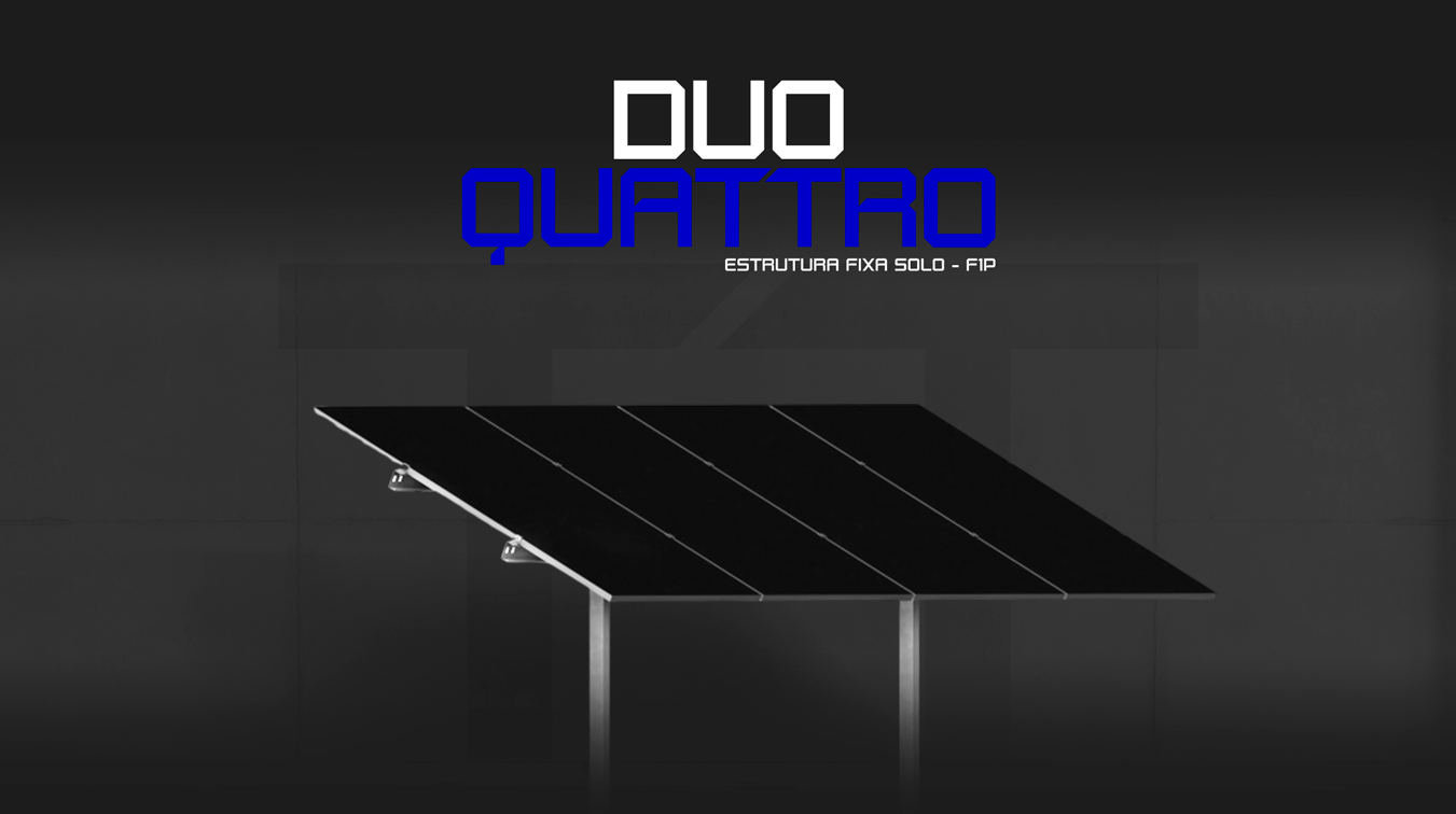 Duo Quattro Estrutura Fixa Solo - FIP